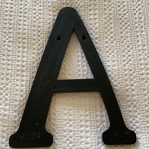 Letter “A” Wall Decor - Picture 2 of 5